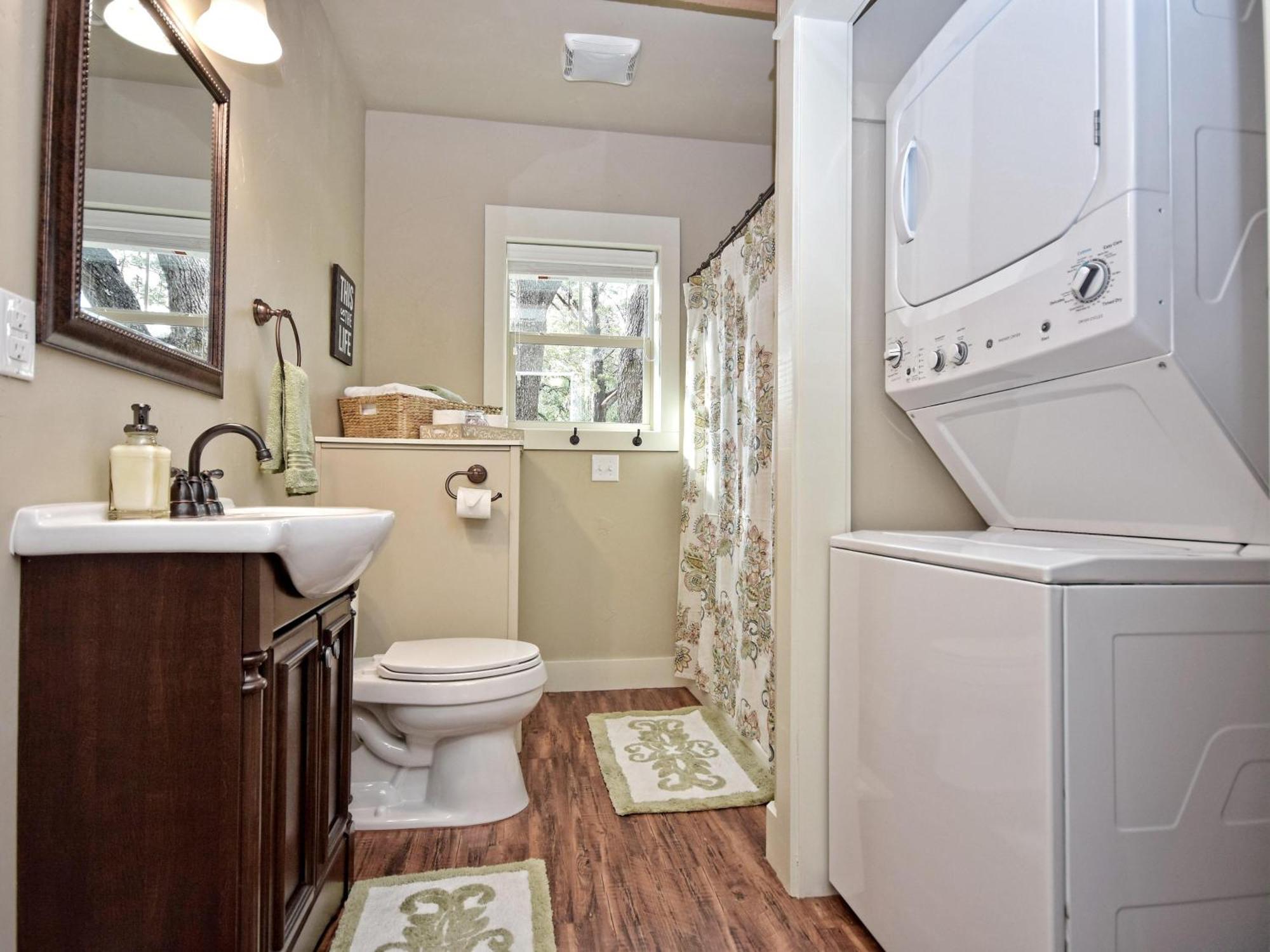 Cabins At Flite Acres - Mockingbird Cabin Wimberley Luaran gambar